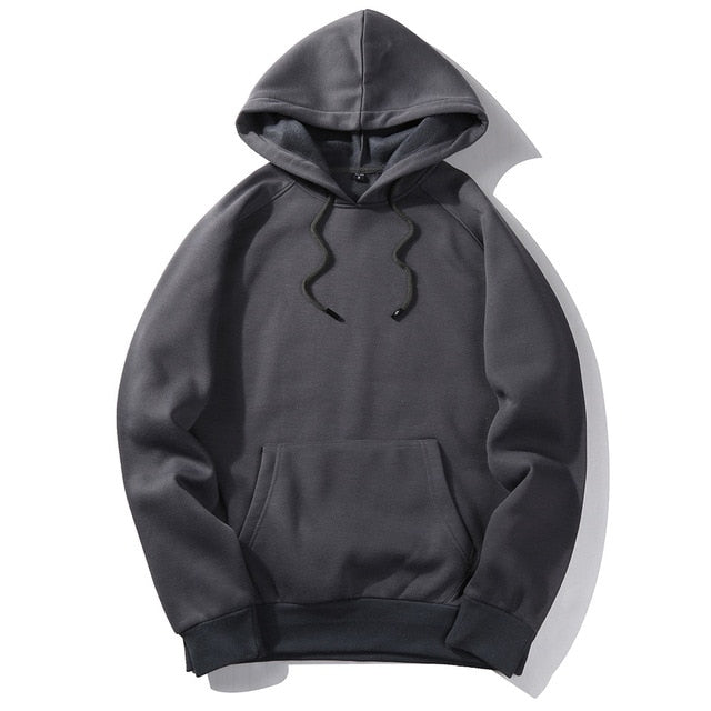 Voguable Brand Men Hoodie Sweatshirt Spring and Autumn Men Hoodie Sweatshirt Men's Solid Color Long Sleeve Hoodie Couple Hoodies voguable