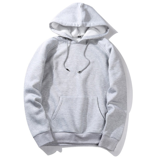 Voguable Brand Men Hoodie Sweatshirt Spring and Autumn Men Hoodie Sweatshirt Men's Solid Color Long Sleeve Hoodie Couple Hoodies voguable