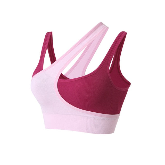 Cloud Hide HOT Women Sports Bra Sexy Yoga Tank Crop Top Underwear Push Up Bras Athletic Vest Gym Girls Fitness Shirt Sportswear voguable