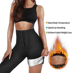 New Sweat Sauna Pants Body Shaper Weight Loss Slimming Pants Women Waist Trainer Tummy Hot Thermo Sweat Leggings Fitness Workout voguable