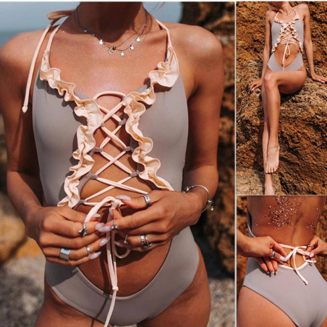 2021 new style summer Women sexy Push-Up Padded Bra Swimsuit Beachwear stroje kapielowe damskie Bikini 2 piece Set Swimwear voguable