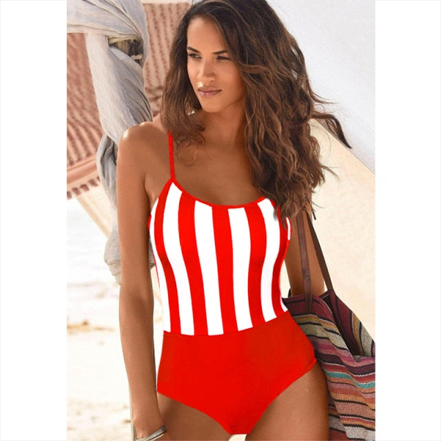Sexy One Piece Swimwear Women 2021 New Floral Monokini Bathing Suits Bodysuit Push Up Swimsuit Beach Swimming Suit For Female XL voguable