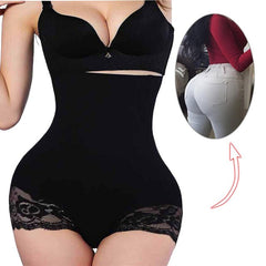 NINGMI Waist Trainer Control Panties for Women Party Body Modeling Belt Shaper Tummy Control Pulling Underwear Butt Lifter Short voguable