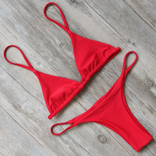 RUUHEE Brazilian Bikini Swimwear Women Swimsuit 2021 Micro Bikini Set Push Up Bathing Suit Beach Wear Maillot De Bain Femme voguable