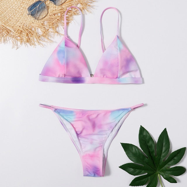 RUUHEE Brazilian Bikini Swimwear Women Swimsuit 2021 Micro Bikini Set Push Up Bathing Suit Beach Wear Maillot De Bain Femme voguable