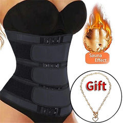 2020 Waist trainer body shaper plus size wasit trainer womens belly control sweat belt waste trainers voguable