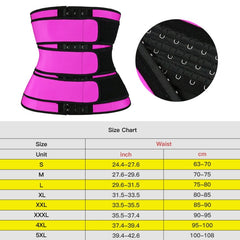 2020 Waist trainer body shaper plus size wasit trainer womens belly control sweat belt waste trainers voguable