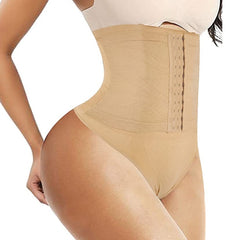 GUUDIA Women Waist Trainer Shapewear Tummy Control Body Shaper Shorts Hi-Waist Butt Lifter Thigh Slimmer Slimming Buckle Panties voguable