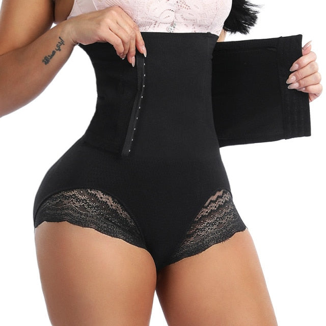 GUUDIA Tummy Control Panties Women Body Shaper High Waist Shaper Pants Seamless Shapewear Postpartum Panties Waist Trainer voguable