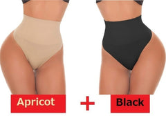 NINGMI Sexy Thong Shapewear Butt Lifter Women High Waist Trainer Tummy Control Panties Knicker Slimming Underwear Cincher Girdle voguable