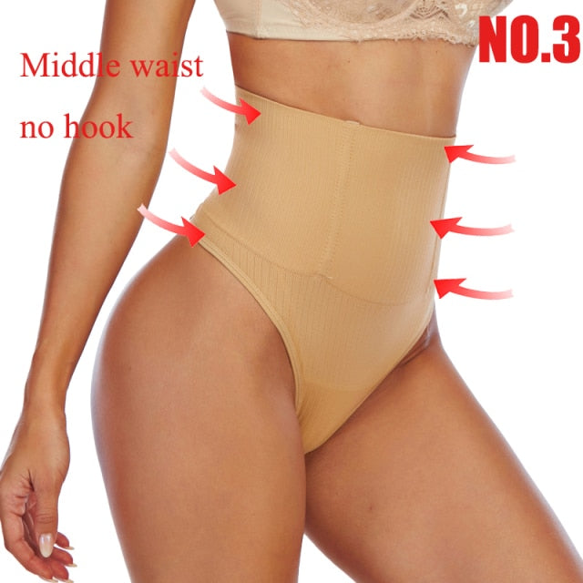 SEXYWG Butt Lifter Body Shaper Thong Underwear for Women Waist Trainer Panties Tummy Control  Sexy Shapewear voguable