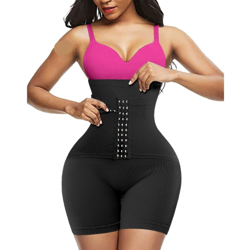 Butt Lifter Body Shaper Panties Firm Belly Tummy Control Shapewear Thigh Slimmer Girdle Shorts with Hook Waist Trainer voguable