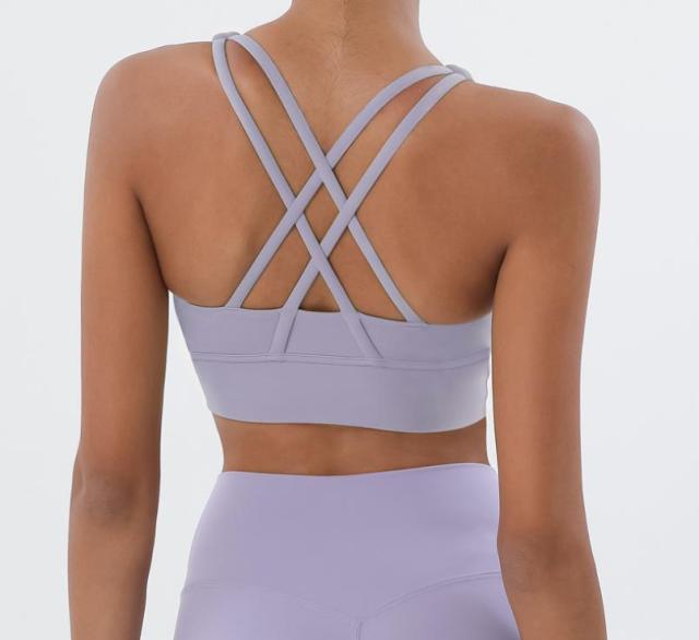 Cloud Hide Sports Bra Women Push Up Underwear Fitness Yoga Tank Crop Top Bras Athletic Vest Gym Shirt Sport Running Sportswear voguable