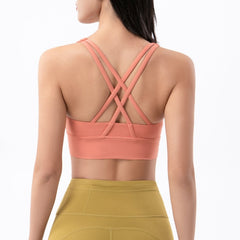 Cloud Hide Sports Bra Women Push Up Underwear Fitness Yoga Tank Crop Top Bras Athletic Vest Gym Shirt Sport Running Sportswear voguable