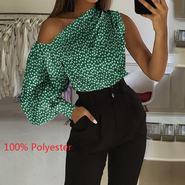 21 Colors Celmia Women Autumn Long Sleeve Shirt 2021 Sexy Off Shoulder Solid Fashion Blouses Casual Tops Elegant Blusas Feminina voguable
