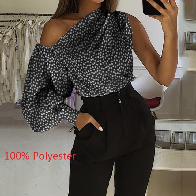 21 Colors Celmia Women Autumn Long Sleeve Shirt 2021 Sexy Off Shoulder Solid Fashion Blouses Casual Tops Elegant Blusas Feminina voguable