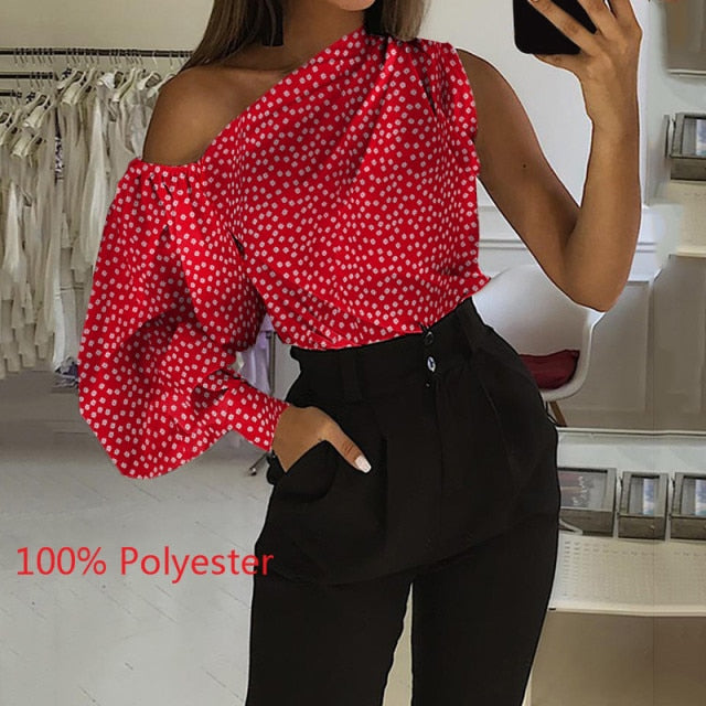 21 Colors Celmia Women Autumn Long Sleeve Shirt 2021 Sexy Off Shoulder Solid Fashion Blouses Casual Tops Elegant Blusas Feminina voguable