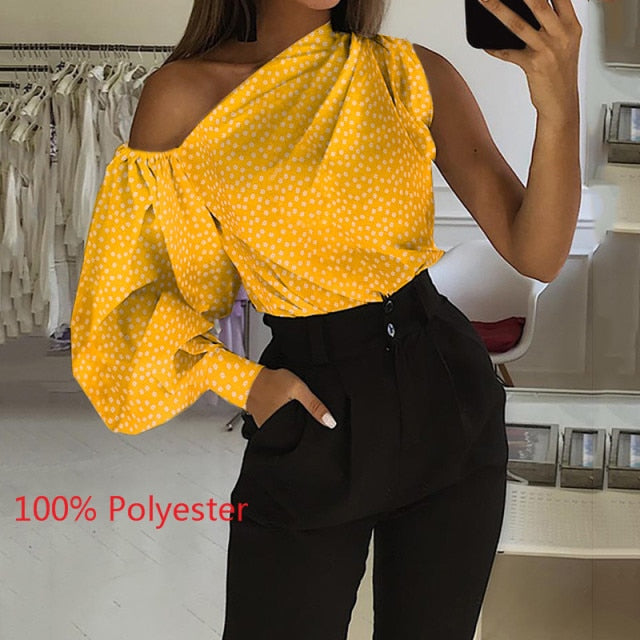 21 Colors Celmia Women Autumn Long Sleeve Shirt 2021 Sexy Off Shoulder Solid Fashion Blouses Casual Tops Elegant Blusas Feminina voguable