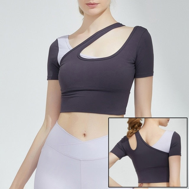 Cloud Hide HOT Women Sports Bra Sexy Yoga Tank Crop Top Underwear Push Up Bras Athletic Vest Gym Girls Fitness Shirt Sportswear voguable