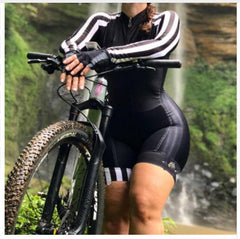 2021 Summer Women Cycling Suit Short Sleeve Jersey Skinsuit Jumpsuit Pro Team Triathlon Maillot Cycling Cycling Clothing Gel Set voguable