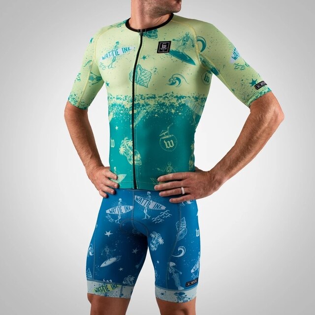 2021 wattie ink triathlon jersey skinsuit cycling mens bicycle sports ciclismo body set splash clothes MTB speed suit jumpsuit voguable