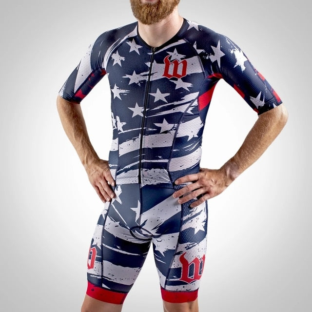 2021 wattie ink triathlon jersey skinsuit cycling mens bicycle sports ciclismo body set splash clothes MTB speed suit jumpsuit voguable