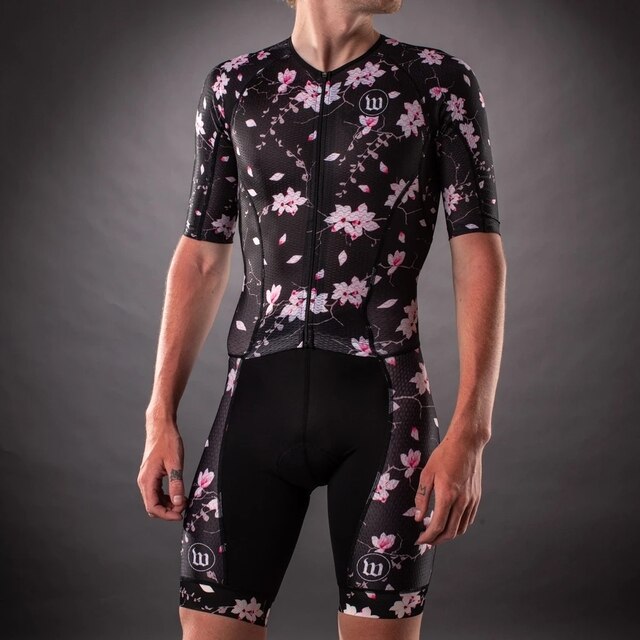 2021 wattie ink triathlon jersey skinsuit cycling mens bicycle sports ciclismo body set splash clothes MTB speed suit jumpsuit voguable