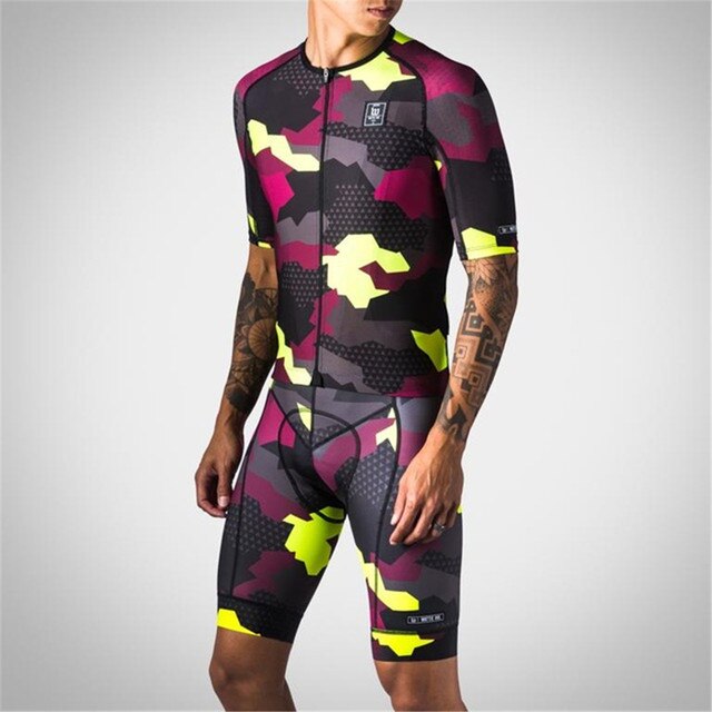 2021 wattie ink triathlon jersey skinsuit cycling mens bicycle sports ciclismo body set splash clothes MTB speed suit jumpsuit voguable