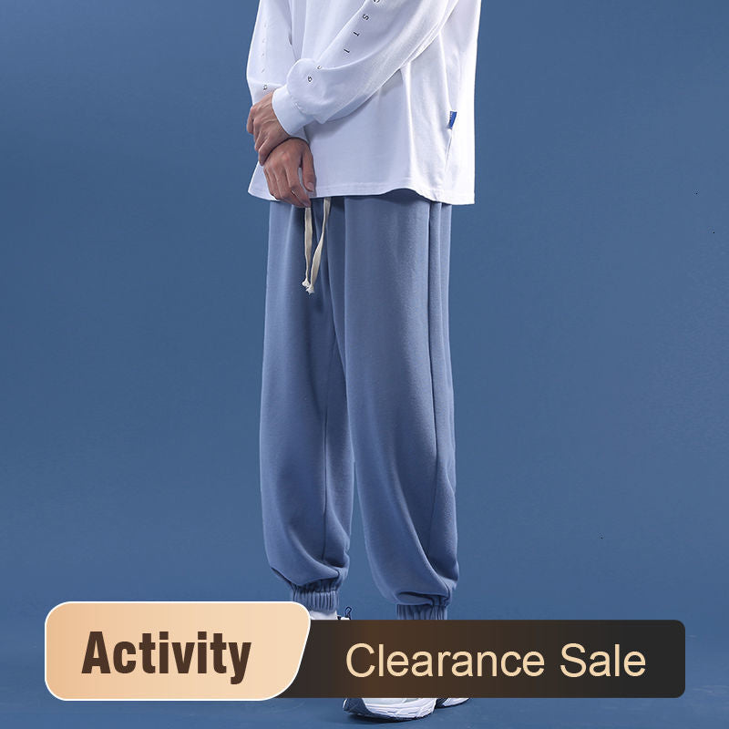 Voguable  Men Jogger Pants 2021 Spring OutDoor Casual SweatPants Men Straight Trouser Elastic Waist Baggy Pants Men's Clothing voguable