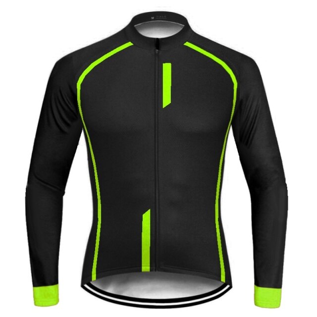 Voguable Men Long Sleeve Cycling Jersey Bicycle Bike Clothing MTB Bib Sports Shirt Team Pro Motocross Mountain Road Tight Top Jacket 2021 voguable