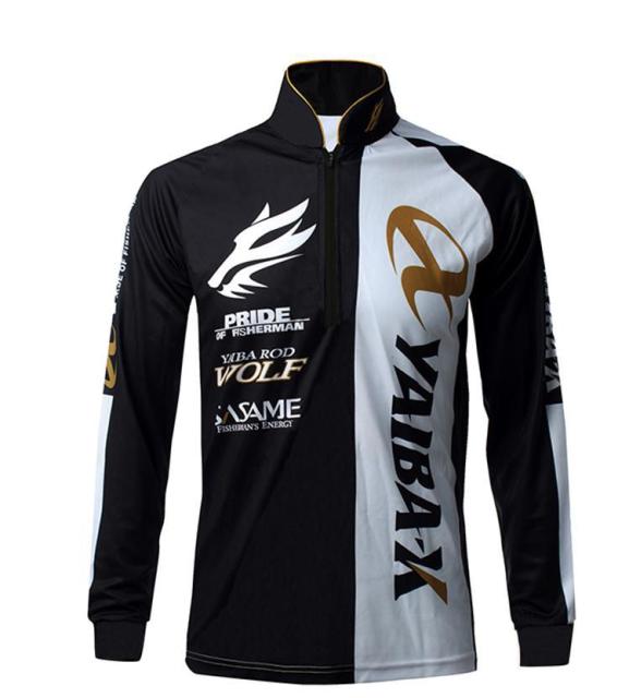 New DAIWA Fishing Clothing Men Long Sleeve Quick Dry Fishing Shirts Outdoor Sports FIshing Clothes Zipper DAWA Fishing Jackets voguable