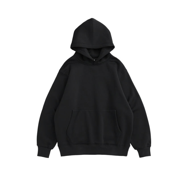 Voguable  Men&#39;s Comfy Pure Hoodies 2022 Spring Fleece Oversized Hooded Sweatshirt Men Hip Hop Hoodie For Men Classic Hoody 169W voguable