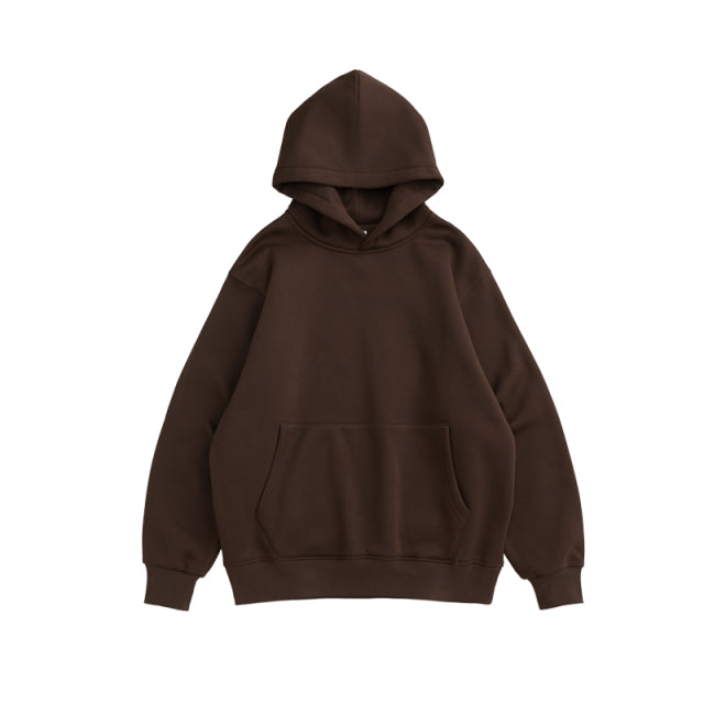 Voguable  Men&#39;s Comfy Pure Hoodies 2022 Spring Fleece Oversized Hooded Sweatshirt Men Hip Hop Hoodie For Men Classic Hoody 169W voguable
