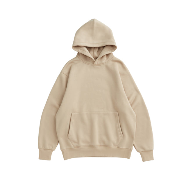 Voguable  Men&#39;s Comfy Pure Hoodies 2022 Spring Fleece Oversized Hooded Sweatshirt Men Hip Hop Hoodie For Men Classic Hoody 169W voguable